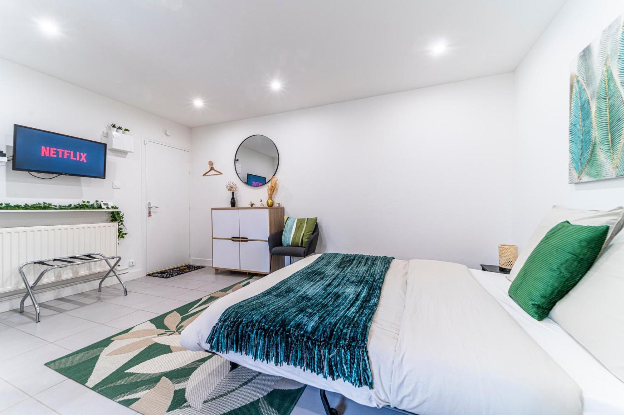 Apartamento Le Cosy - Free Parking - Proche Gares Lille - Netflix - Wifi Mons-en-Baroeul Exterior foto